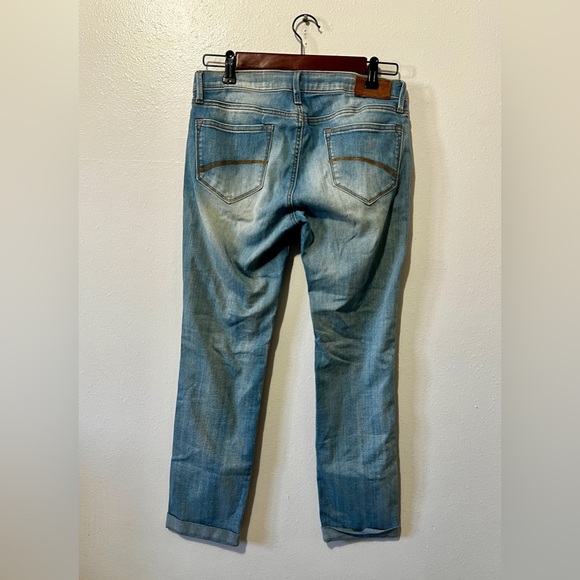 Driftwood Sophia Cropped Straight Leg Cuffed Jean - Size 27 - Picture 4 of 15